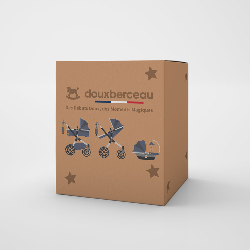 Poussette Bébé Confort 3 en 1, Évolutif de 0 à 3 Ans