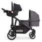 Poussette Double 3 en 1 Évolutive, Confort Bébé de 0 à 3 Ans