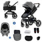 Poussette Bébé Confort 3 en 1, Évolutif de 0 à 3 Ans
