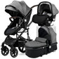 Poussette Bébé Confort 3 en 1, Évolutif de 0 à 3 Ans