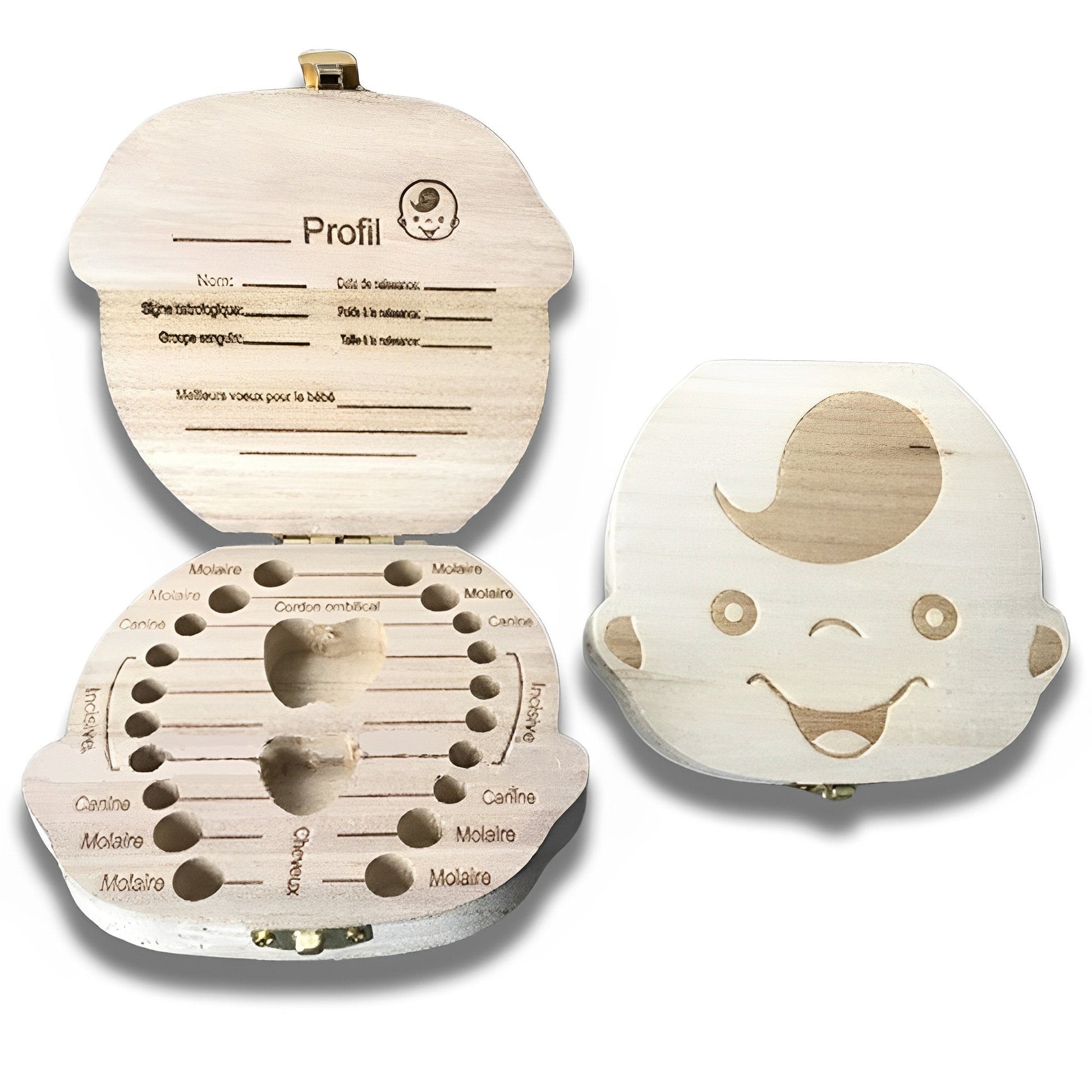 Boîte à Dent de Lait – Le Coffret de Souvenirs Incontournable - Doux Berceau