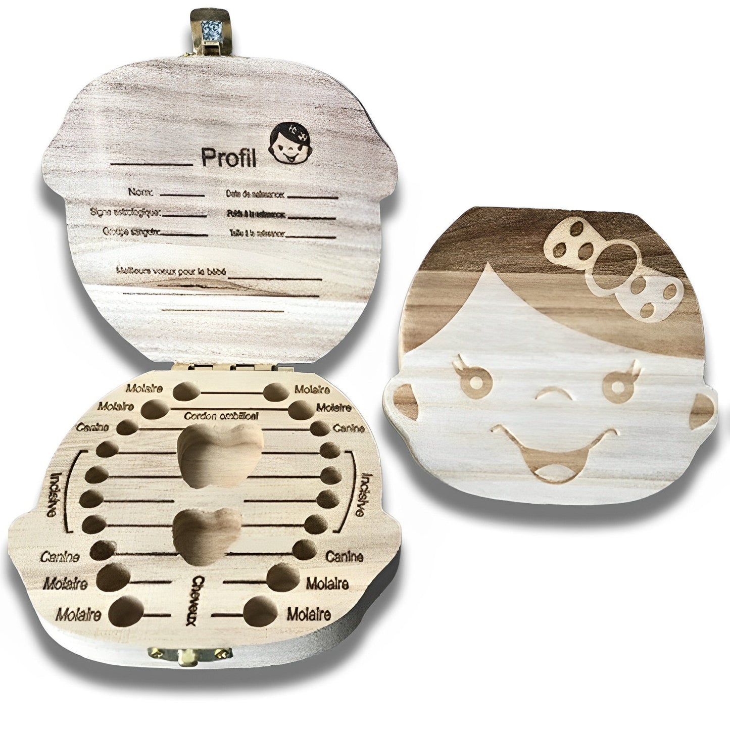 Boîte à Dent de Lait – Le Coffret de Souvenirs Incontournable - Doux Berceau