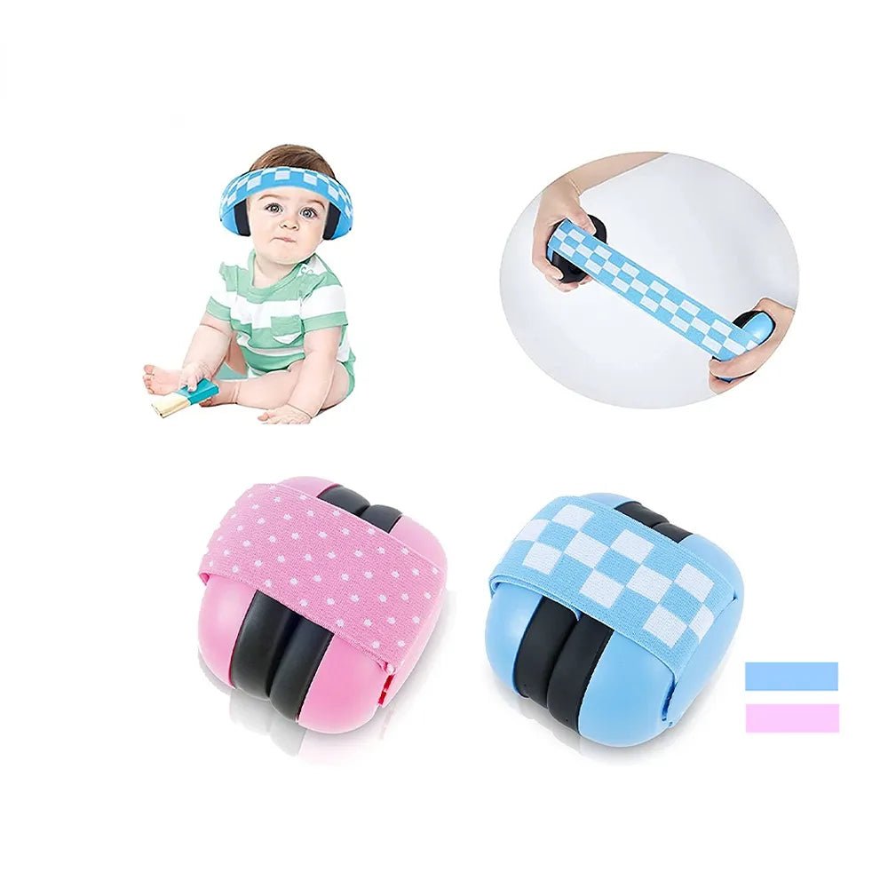 Casque Anti Bruit bébé extensible : Un Cocon Sonore qui Grandit avec votre Enfant - Doux Berceau