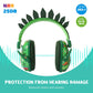 Casque Anti Bruit Enfant Dinosaure Vert: Un Oasis de Tranquillité dans un Monde Jurassique - Doux Berceau