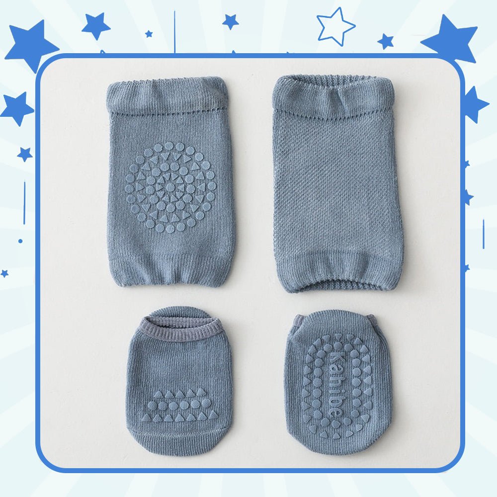 Chaussettes et Genouillères Antidérapantes Bébé : L'Équilibre et la Sécurité à Chaque Pas - Doux Berceau