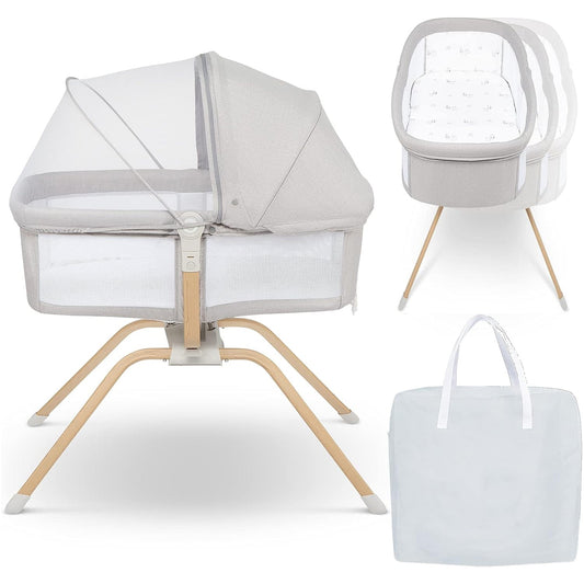 Lit Cododo bébé Parapluie Pliable 3 en 1 - Doux Berceau